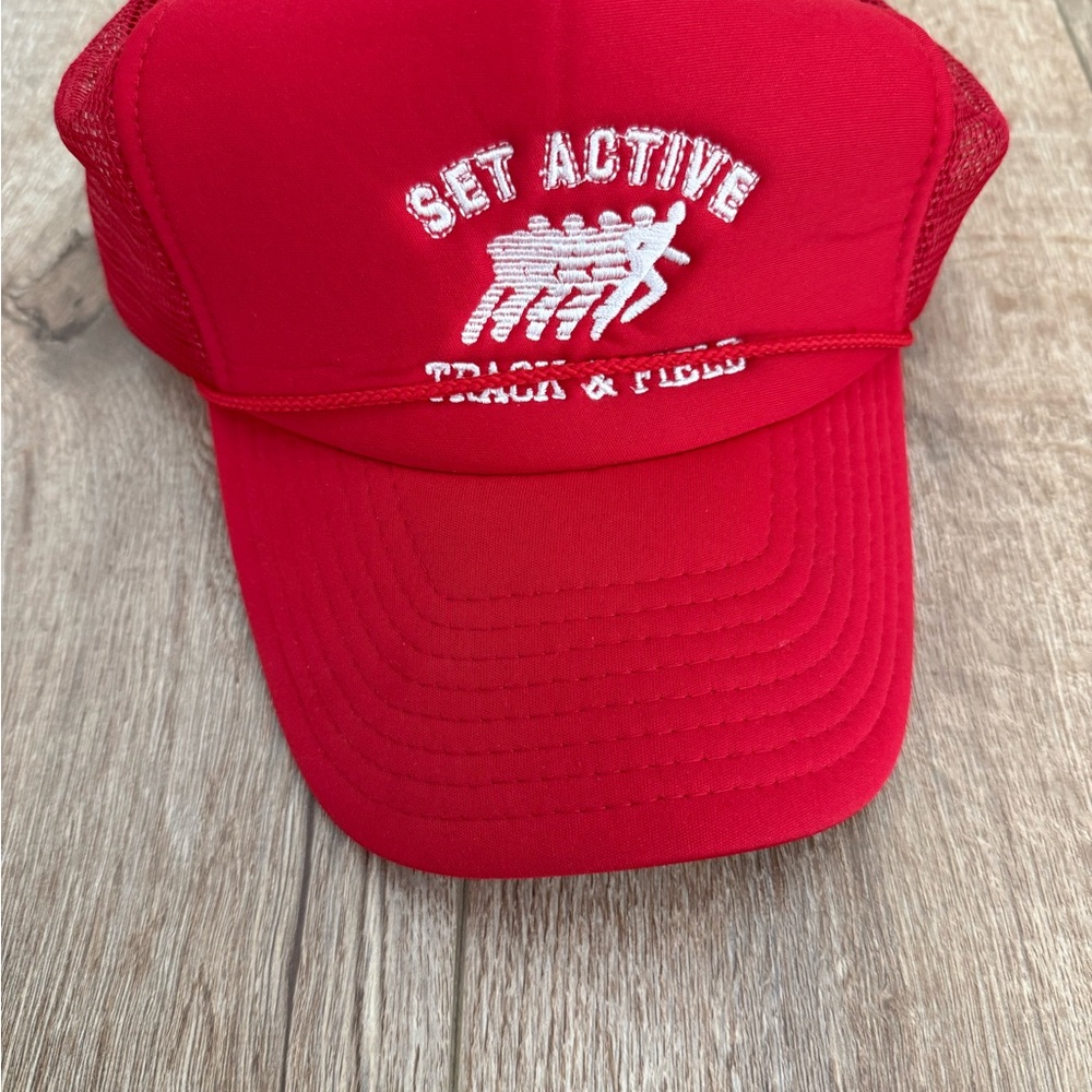 SET Active Red Trucker Hat
